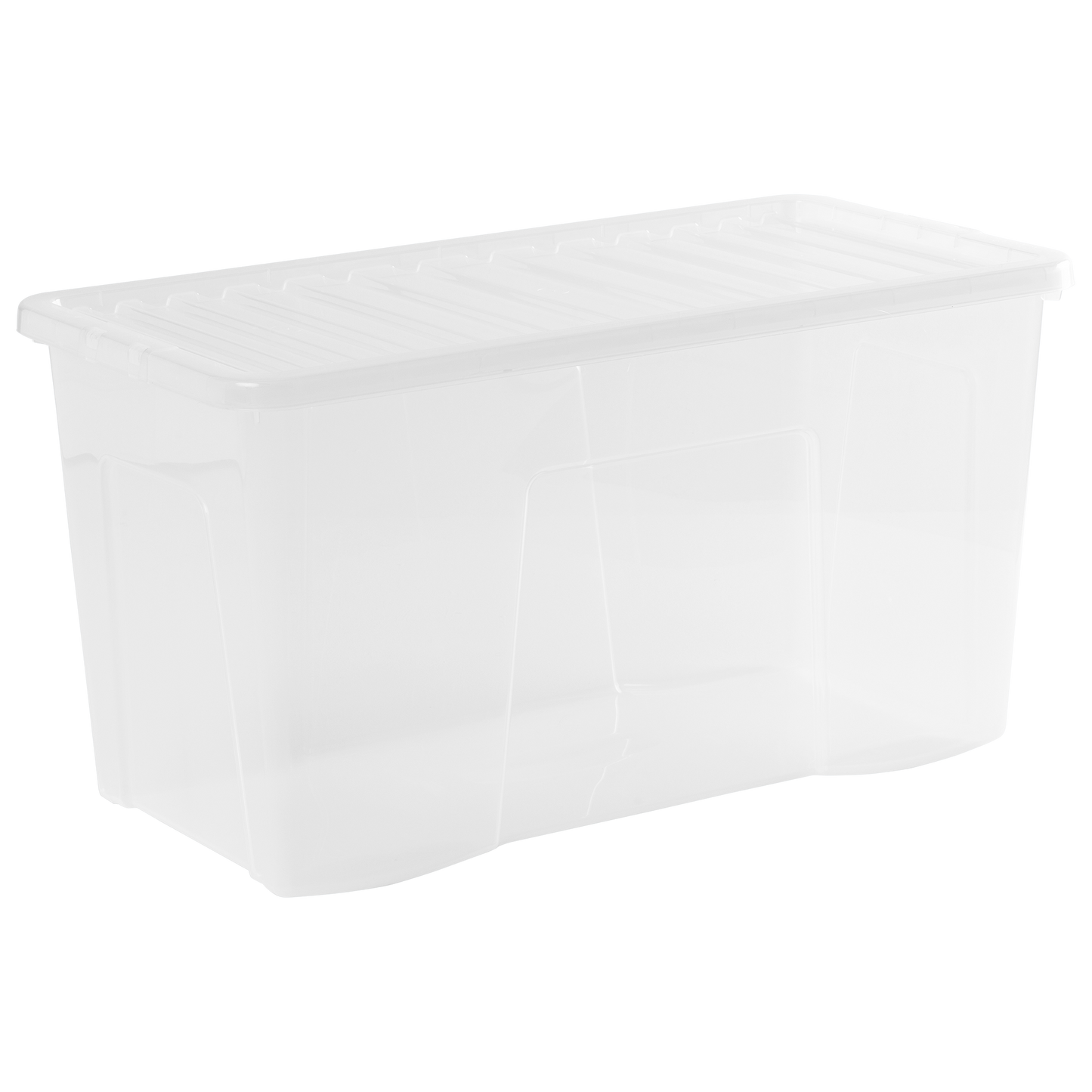 Crystal 110L Box & Lid Clear