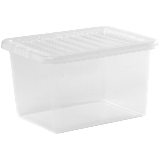 Crystal 25L Box & Lid Clear - VISHCHIT