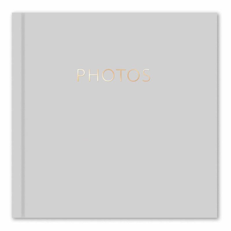 Photo Album-200 Pckt 6x4 Memo section - Plain (7596) - VISHCHIT