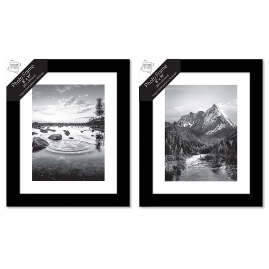 Photo Frames - Black Basic - 8"x 10" (7933) - VISHCHIT