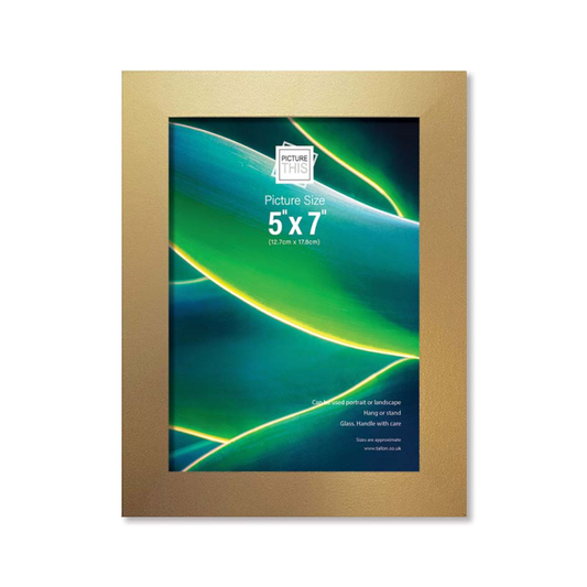 Photo Frames - Gold Basic - 5"x 7" (7945) - VISHCHIT