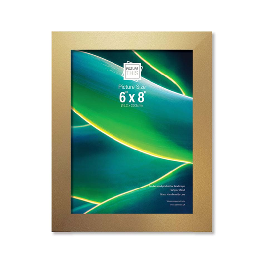 Photo Frames - Gold Basic - 6"x 8" (7946) - VISHCHIT