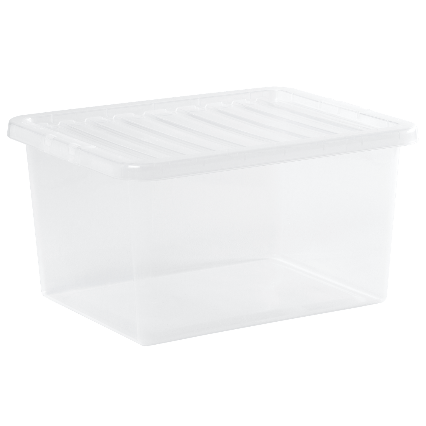 Crystal 37 Litre Box & Lid Clear - VISHCHIT