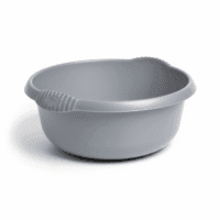WHAM Casa 36cm Round Bowl – Silver | Extra-Large, Durable & Multi-Purpose Household Bowl