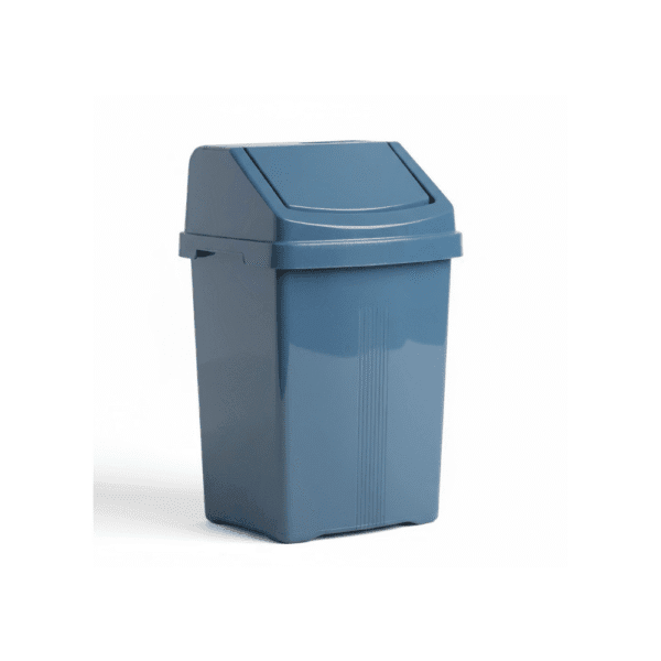 Casa 8L Swing Bin – Navy | Compact, Stylish & Easy-Clean Waste Bin