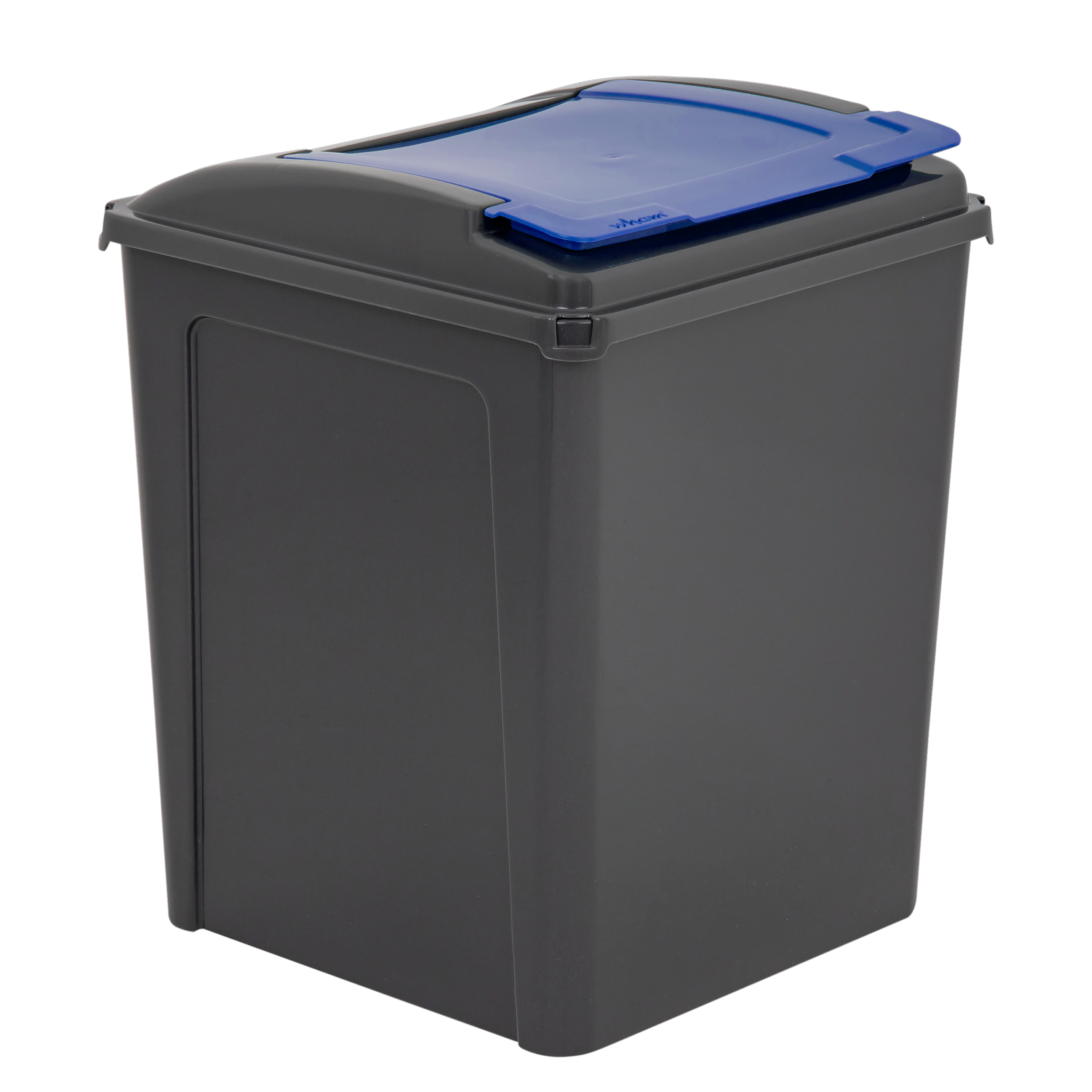 50L Bin & Lid – Graphite / Gen. Blue | Large, Durable & Modern Waste Bin