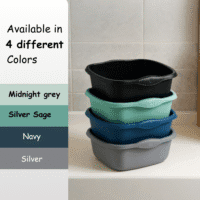 WHAM Casa 32cm Square Bowl – Midnight | Large, Durable & Multi-Purpose Household Bowl