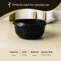 WHAM Casa 32cm Round Bowl – Midnight | Large, Durable & Multi-Purpose Household Bowl