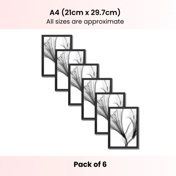 A4 Frame, Wooden A6 Picture Frames