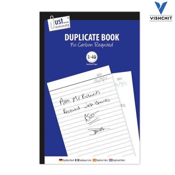 Duplicate Book NCR – 40 Sets | Carbonless Copy Book for Receipts, Orders & Business Records