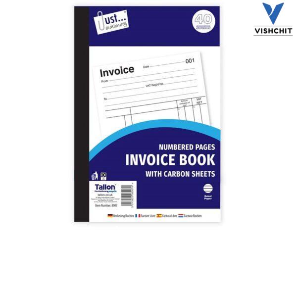 Invoice Book NCR – 40 Sets | Carbonless Duplicate Invoice Pad for Business & Sales
