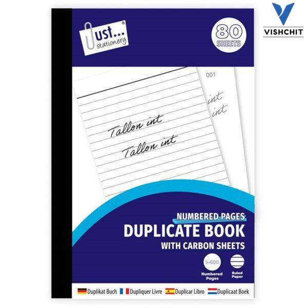 Duplicate Book Full Size – 80 Sets | NCR Carbonless Copy Book for Business Records